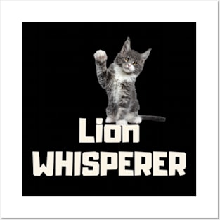 lion whispere pt2 Posters and Art